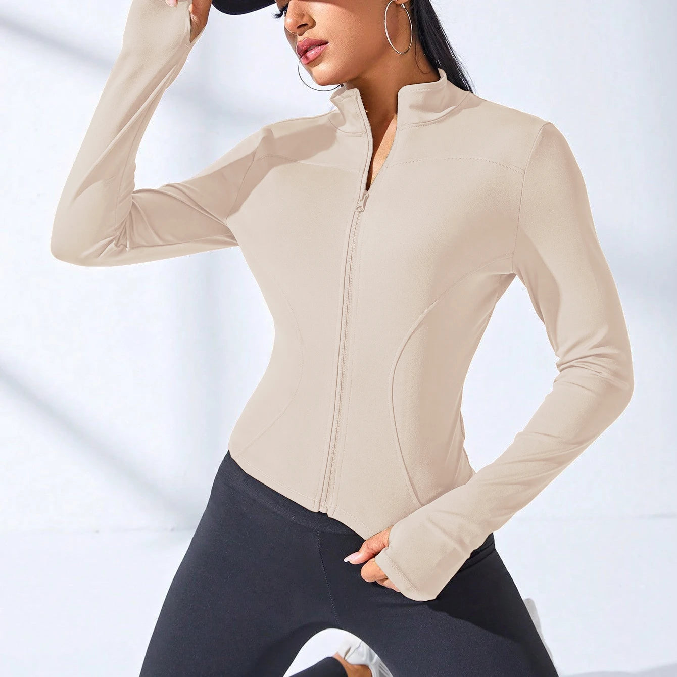 M&B Zipper Yoga Jacket